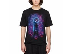 Rockinstone John Wick Neon Halo Black Adult T-shirt Size:m