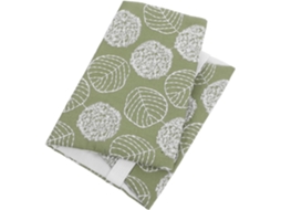 Capa De Tecido Reutilizável Uonlytech Tamanho A6, Lavável, Com Estampa Bolinhas Verdes. Oferece
