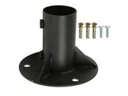Flange Base de Chão para Poste de Cerca em Aço | S/MARCA