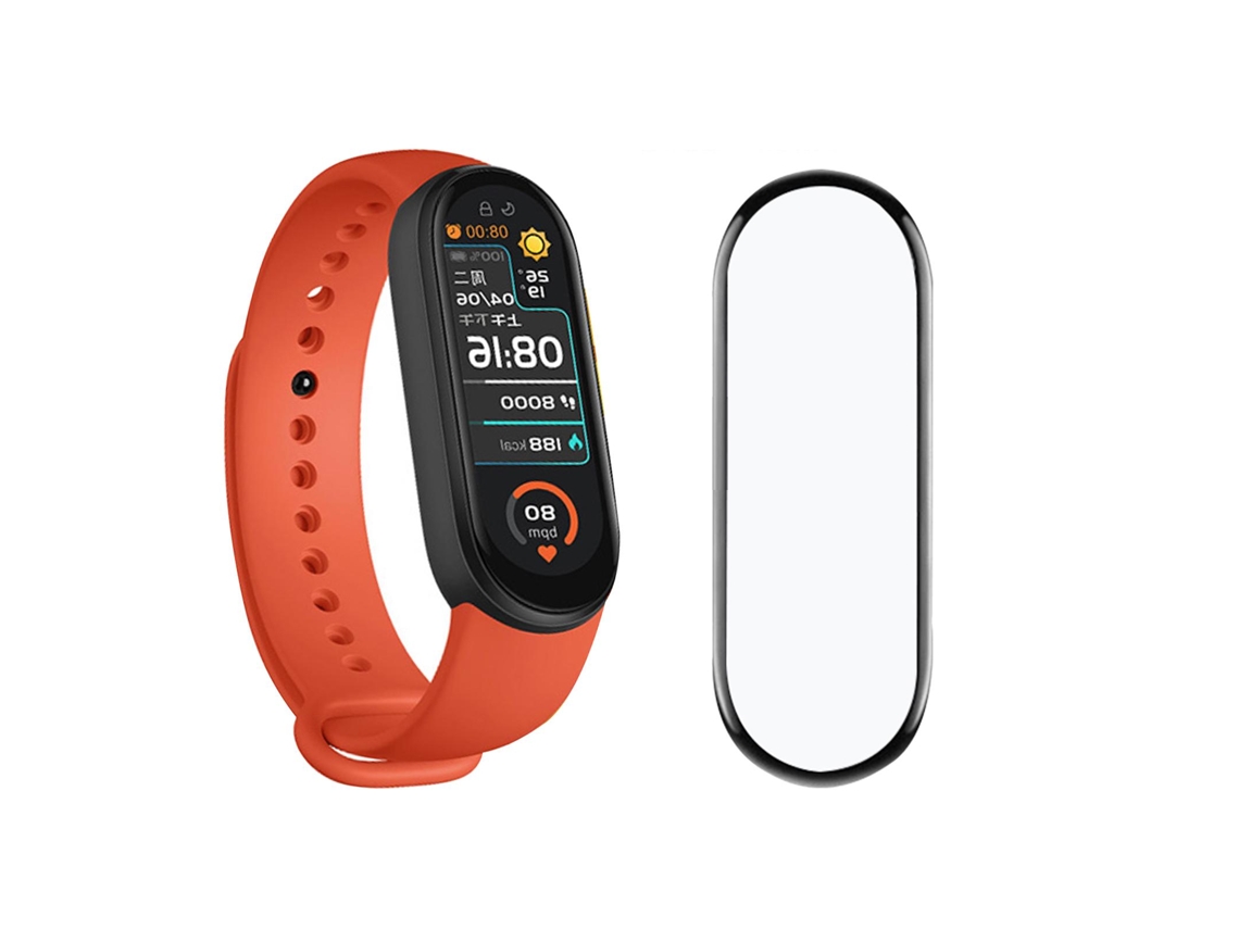 Película Proteção Mi Band 6 Anti-risco Fácil Instalação