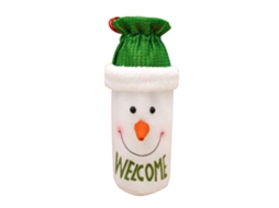 Capinha Garrafa Vinho Papai Noel Natal Colorida