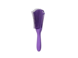 2026 pente Desembaraçador 8 Linhas Ergonômico Removível Universal Portátil para Mulher Pente de Cabelo com Massagem Roxo