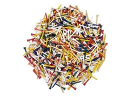 Embalagem de 1000 Tees de Madeira LEGEND 54 mm