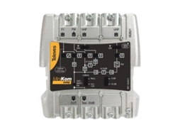 Amplificador Minikom 4e/1s Easyf Fm Vu Fi Televes