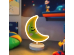 Luminária Noturna De Led Neon Encantadora Alimentada Por Usb Ou