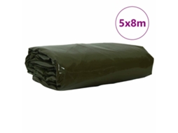 Maison Exclusive - Lona 650g / M² Verde-azeitona 5 X 8 M