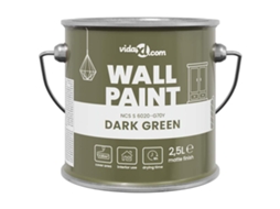 Conjunto 1 Tinta De Parede Vidaxl Floresta (2,5 L)