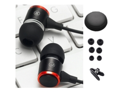 Fones de Ouvido Fio LAXISCREED Redução Ruído Bass