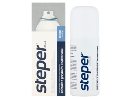 Spray de tratamento antifúngico para pés, 80ml Steper