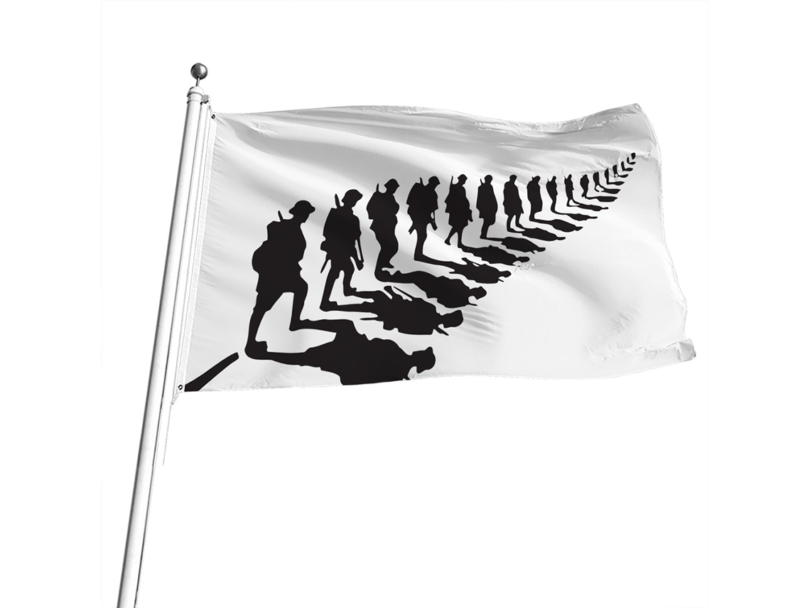 Laxiscreed Bandeira Comemorativa Em Poliéster Para Homenagem A Heróis, Resistente E De Alta Duração