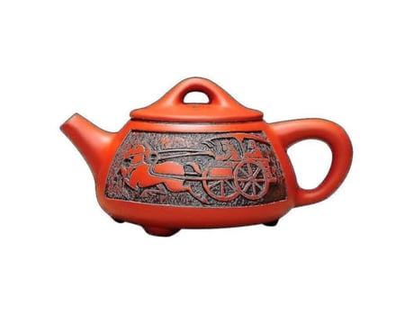 Electric Kettles Purple Clay Kung Fu Teapot Chinese Porcelain Yixing Zisha Tea Pot Kung Fu Tea Set Handmade Dragon Unabranded