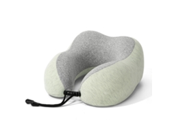 de Pescoço Portátil para o Verãoestilo Seda Leite Estampa de Nuvem Verde 30*28*14cm YUNZII