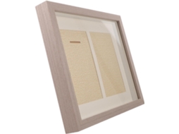 Suporte Madeira Cinza 25 Medalhas Moldura Parede Individual Vitrine Transparente Prova Poeira Guardar Prêmios GOKOCO