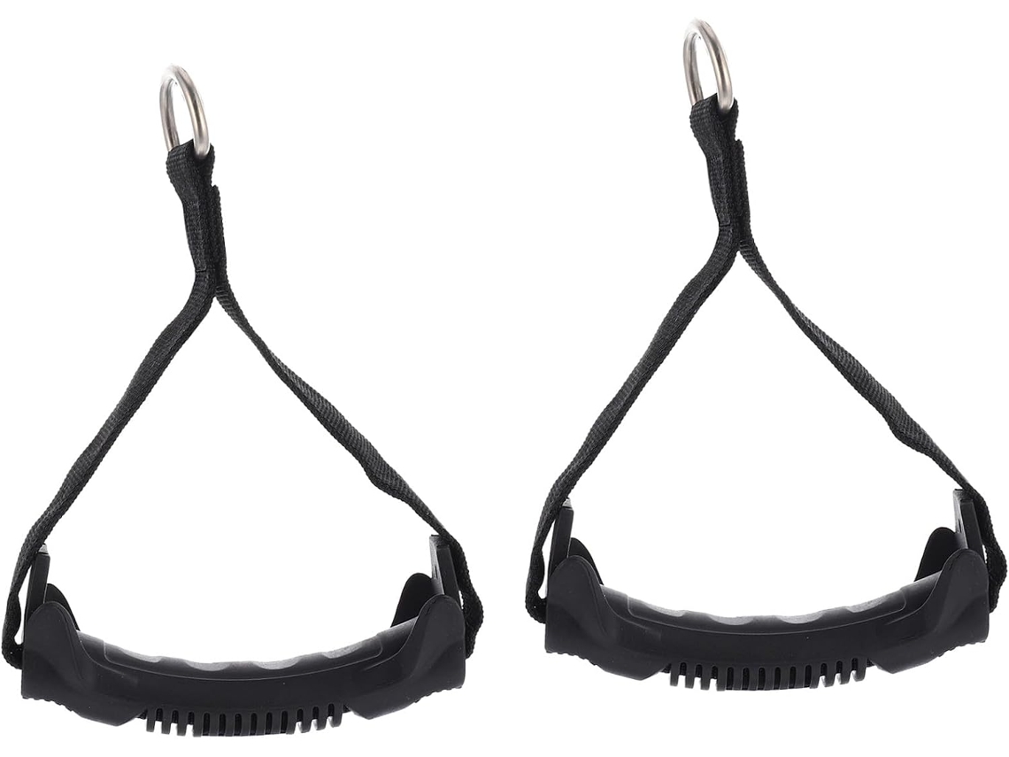 Vicasky Corda De Tração Com Alças Em Pvc E Pp Para Academia Fitness Leve Ideal Treinamento Força Musculação