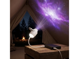 Projetor De Estrelas, Luz Noturna Usb Galaxy Para Quarto E Camping.