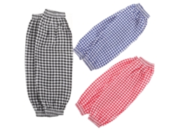 Sobressaias Xadrez Antimanchas, 3 Pares, Algodão E Linho | Punho