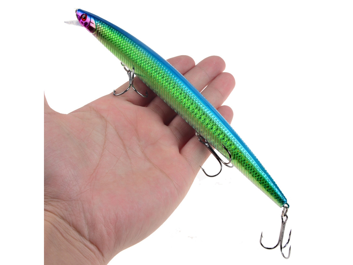 Isca Artificial de Peixe MDUG, 18 cm, 24 g, com Ponteiro Laser, estilo 17