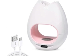 Secador de Unhas Led Uv, Mini Lâmpada Gel Usb Rosa 16w Portátil para Manicure Esmalte Gel, Acessórios D e Ferramentas Arte GOKOCO