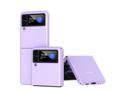 Capas Samsung Galaxy z flip3 5g Roxo