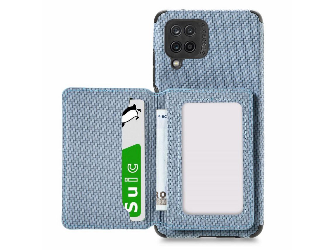 Capas Samsung Galaxy A12 Azul