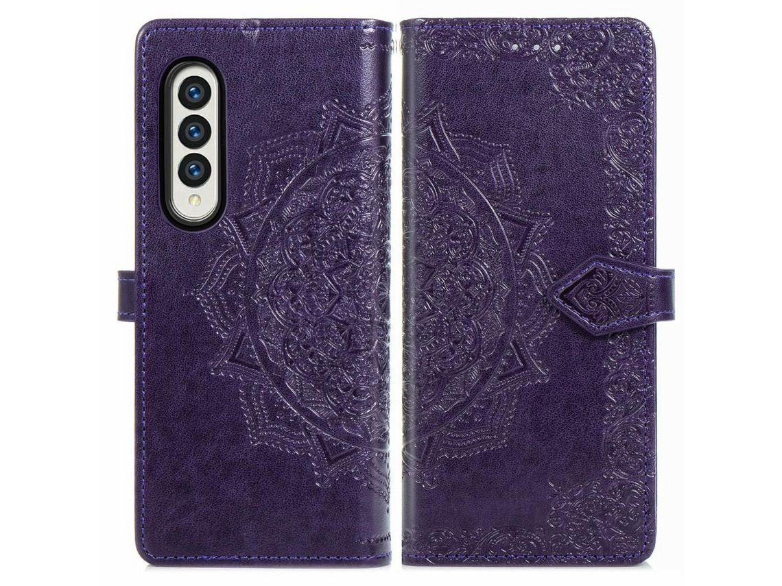 Capas Samsung Galaxy z fold3 5g Roxo