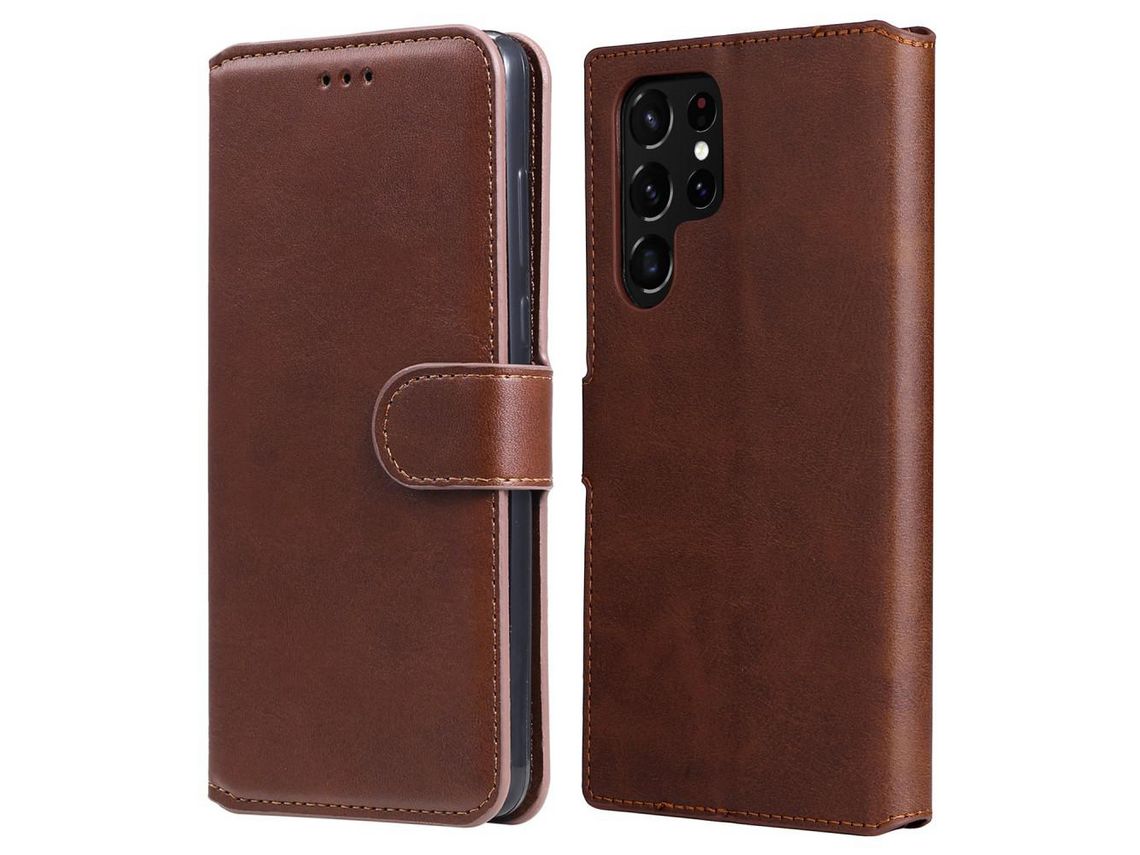 Capa Samsung Galaxy S22 Ultra Castanho