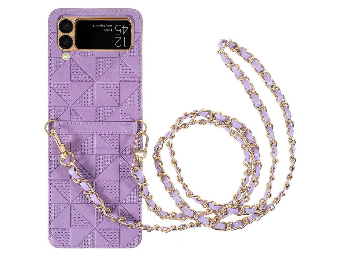 Capa Samsung Galaxy Z Flip3 5G Roxo