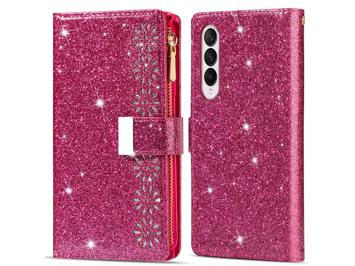 Capa Samsung Galaxy Z Fold3 5G Rosa