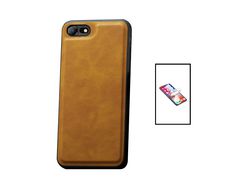 Kit Capa MagneticLeather + Película de Hydrogel iPhone 7 PHONECARE Castanho