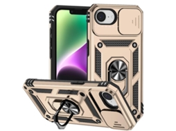 Capa Para Iphone 16e - Suporte Deslizante Para Câmera