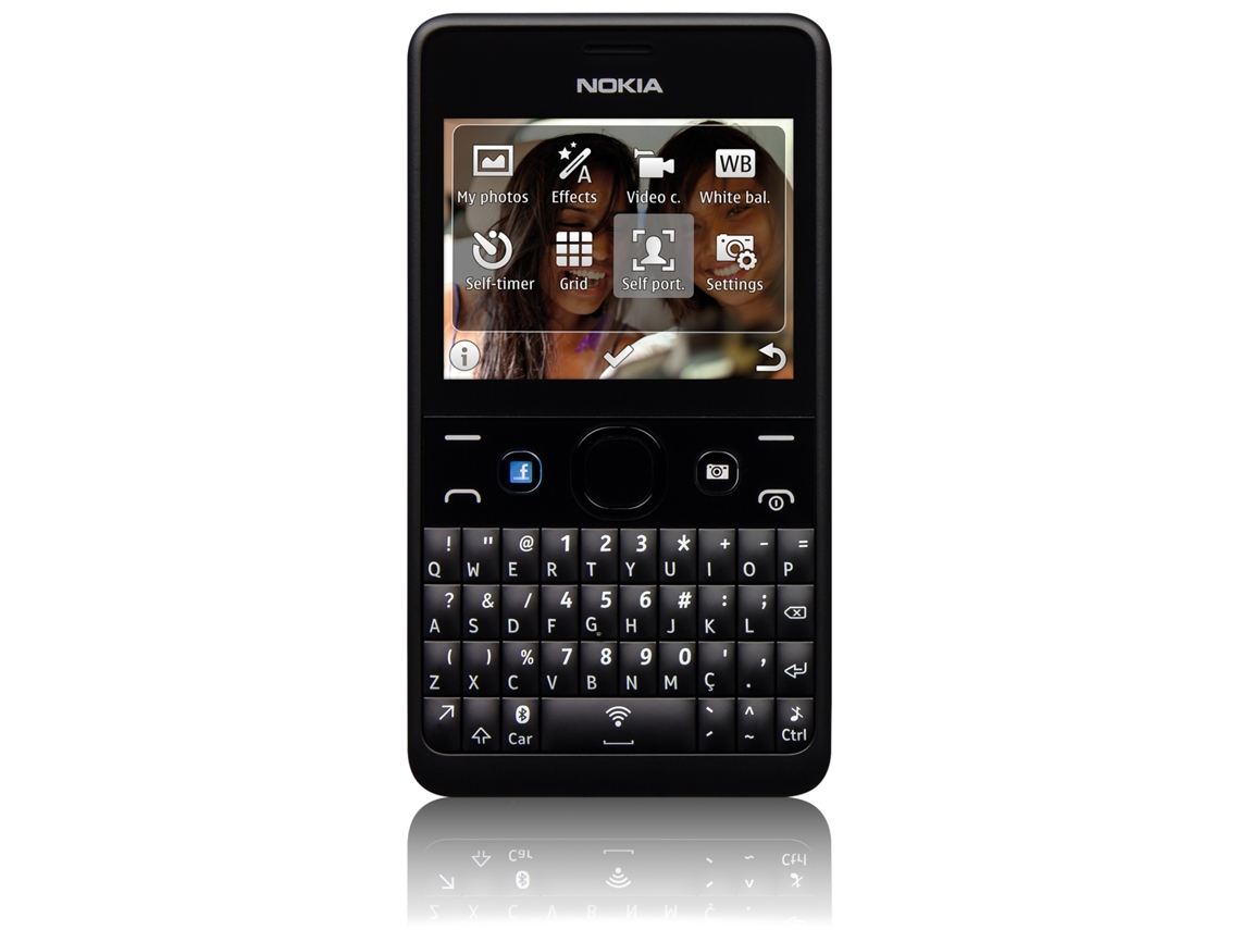 Telemóvel NOKIA Asha 210 Dual Sim Preto