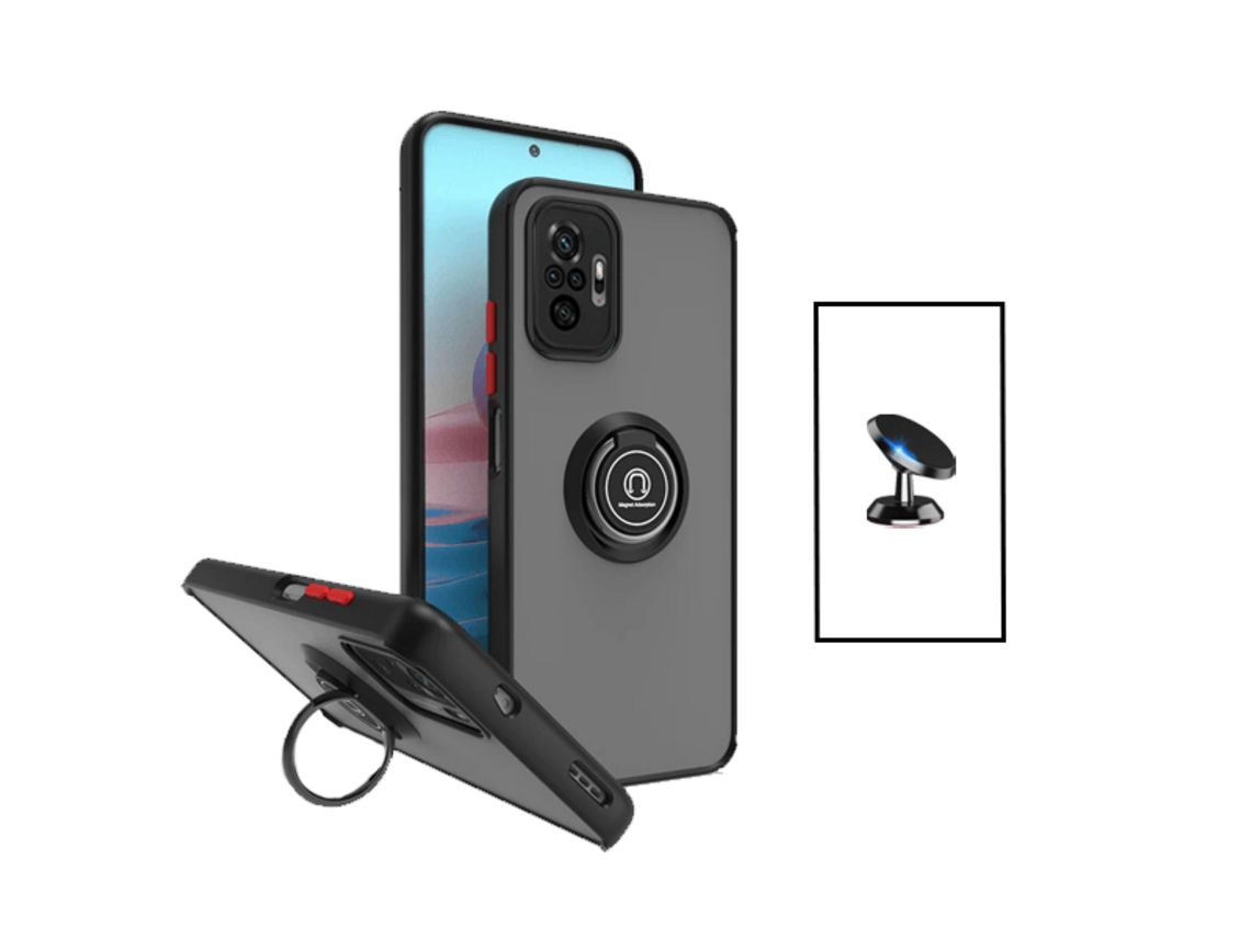 Kit Capa para Xiaomi Redmi Note 10 Pro GIFT4ME Preto