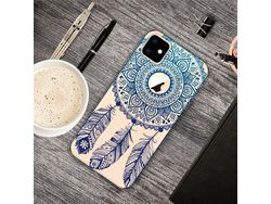 Capa TPU padrão de impressão suave mandala para Apple iPhone XR 6.1 pouces (2019)