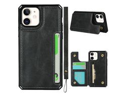 Capa TPU botão virado preto para Apple iPhone 11 6.1