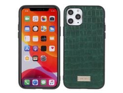 Capa TPU + PU SULADA textura de crocodilo verde para iPhone 11 Pro Max 6.5
