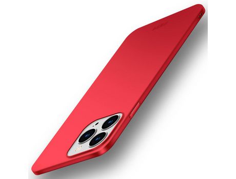 Capa TPU MOFI acabamento fosco vermelho para iPhone 13 Pro Max 6.7