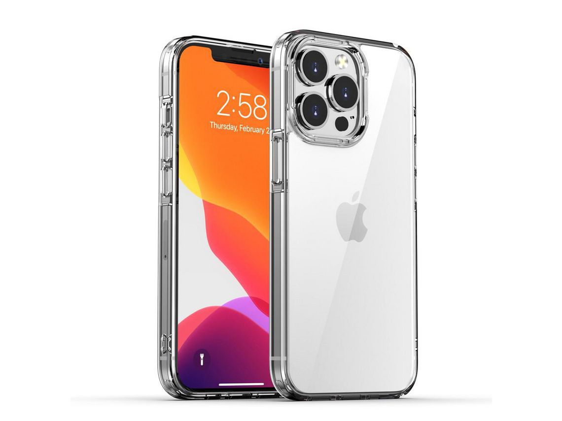 Capa TPU requintado ultra transparente para iPhone 13 Pro 6.1