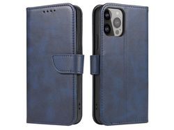 Capa PU + TPU cor azul para iPhone 13 6.1