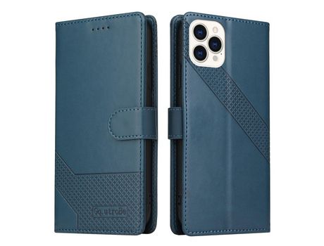 Capa PU + TPU GQ.UTROBE azul para iPhone 13 Pro Max 6.7