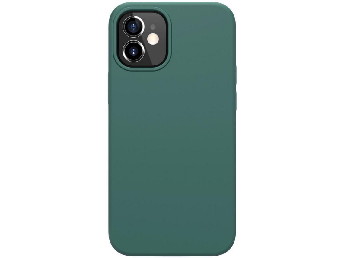 Capa silicone verde para Apple iPhone 12 5.4