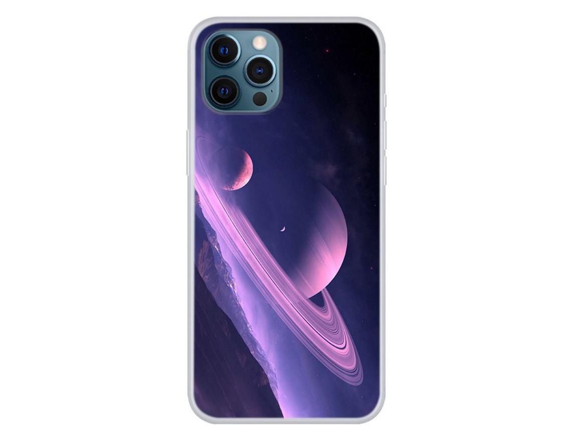 Capa TPU céu estrelado para iPhone 13 Pro 6.1