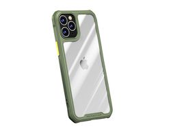 Capa TPU resistente ao choque claro verde para Apple iPhone 12 5.4