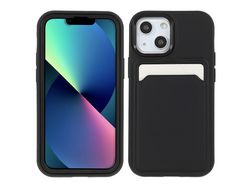 Capa TPU superfície emborrachada, anti-riscos preto para iPhone 13 mini 5.4