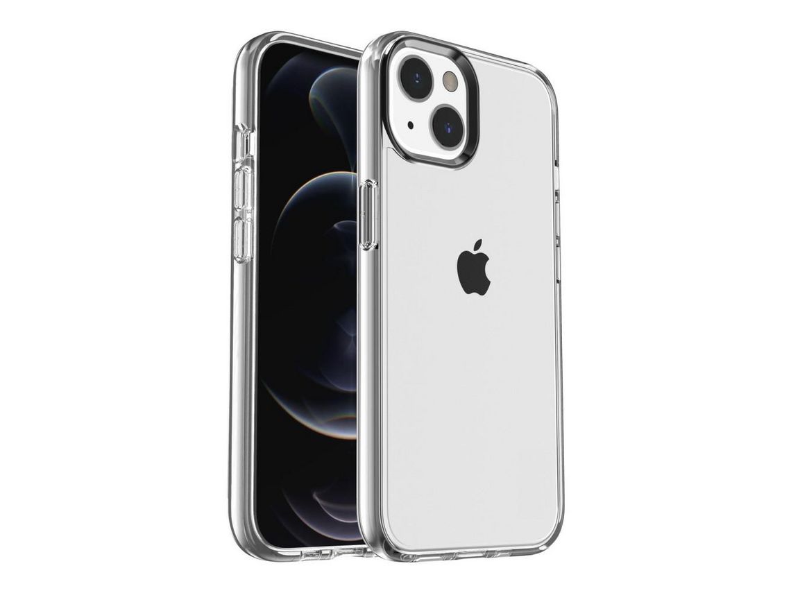 Capa TPU transparente, à prova de choque transparente para iPhone 13 mini 5.4
