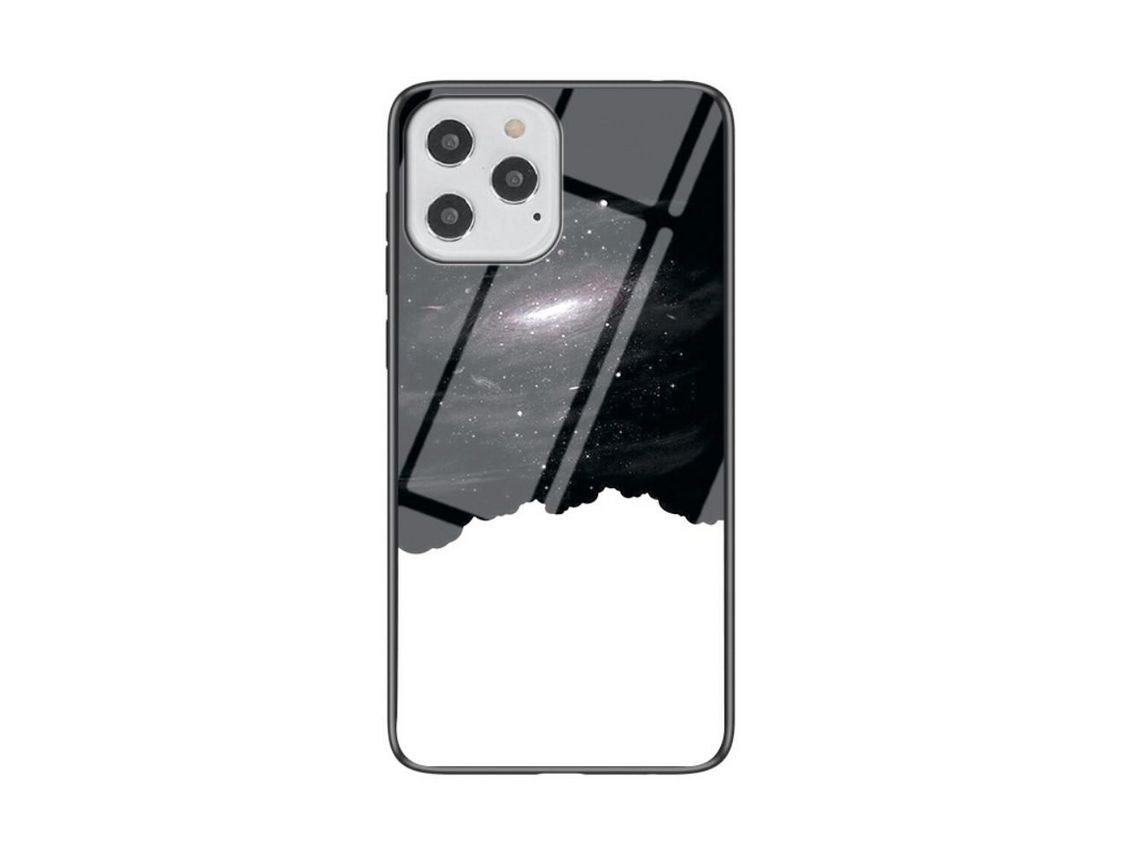 Capa TPU híbrido de céu estrelado céu cósmico para Apple iPhone 12 Max/Pro 6.1