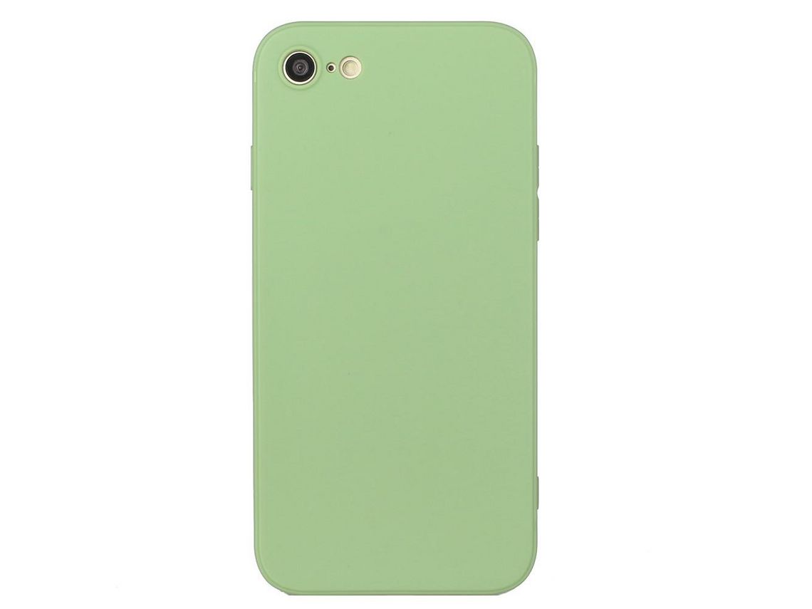 Capa TPU trava-quedas verde matcha para iPhone SE (2nd Gen)/8 4.7 /7 4.7