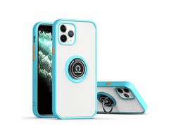Capa TPU à moda com muleta céu azul/branco para Apple iPhone 12 5.4