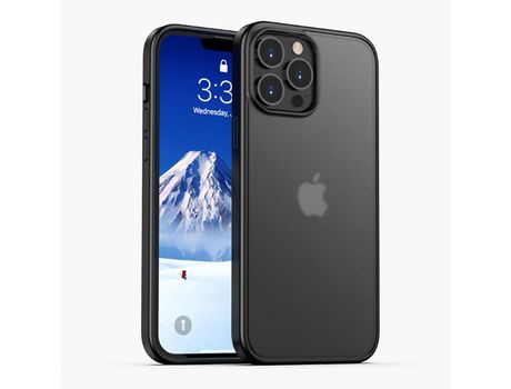 Capa TPU IPAKY híbrido preto para iPhone 13 Pro Max 6.7