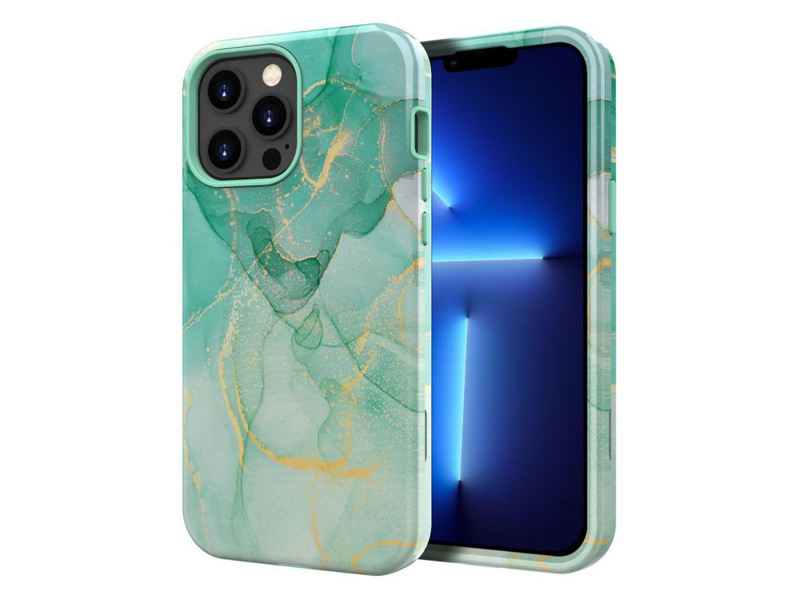 Capa TPU anti-riscos, à prova de choque estilo E para iPhone 13 Pro 6.1