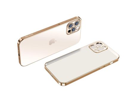 Capa TPU SULADA ouro galvanizado para iPhone 13 Pro 6.1